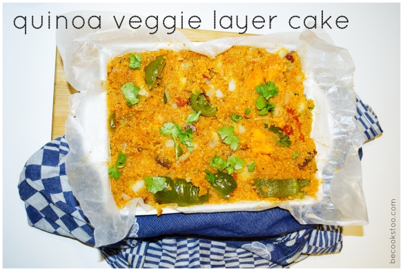 Quinoa layer cake! 